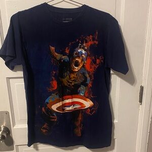 Dark Captain America Shirt (BIN J)